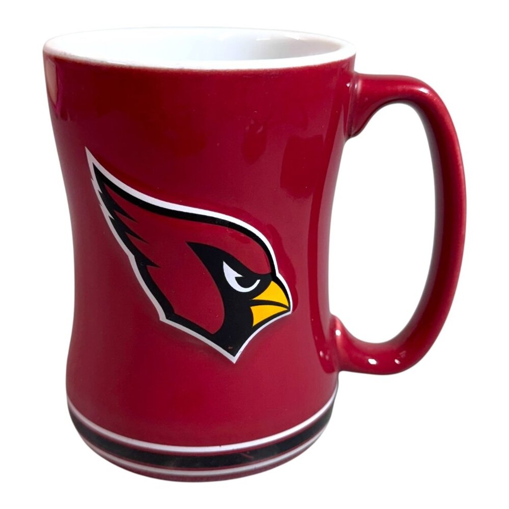 Arizona Cardinals Red NFL Team Mug By Boelter Brands 14 Oz Ceramic Football Gift
